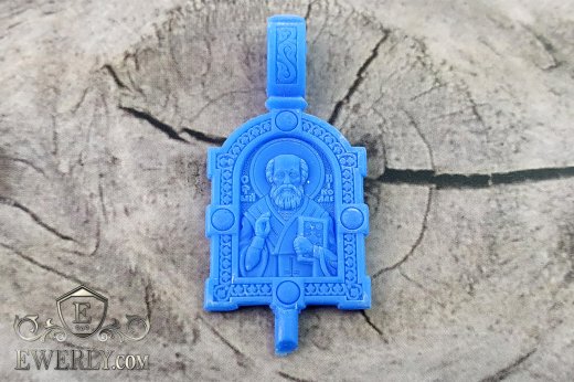Pendant - icon 18204YN of injection wax (wholesale), фото